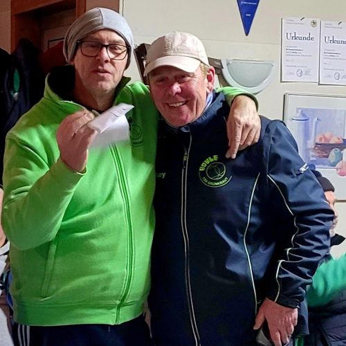 Die Sieger Harald Stockfleth und Ralph Stemmer Grünkraut